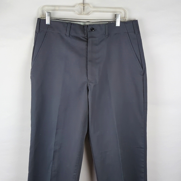 Vintage Pants Vintage Mens 33 Dark Gray Uniform Pants Poshmark